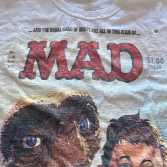 Vintage MAD and ET tshirt - Picture 4 of 5